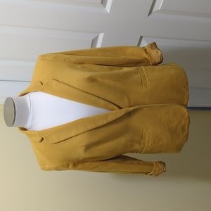 Women's Single Button 3/4 Sleeve Blazer